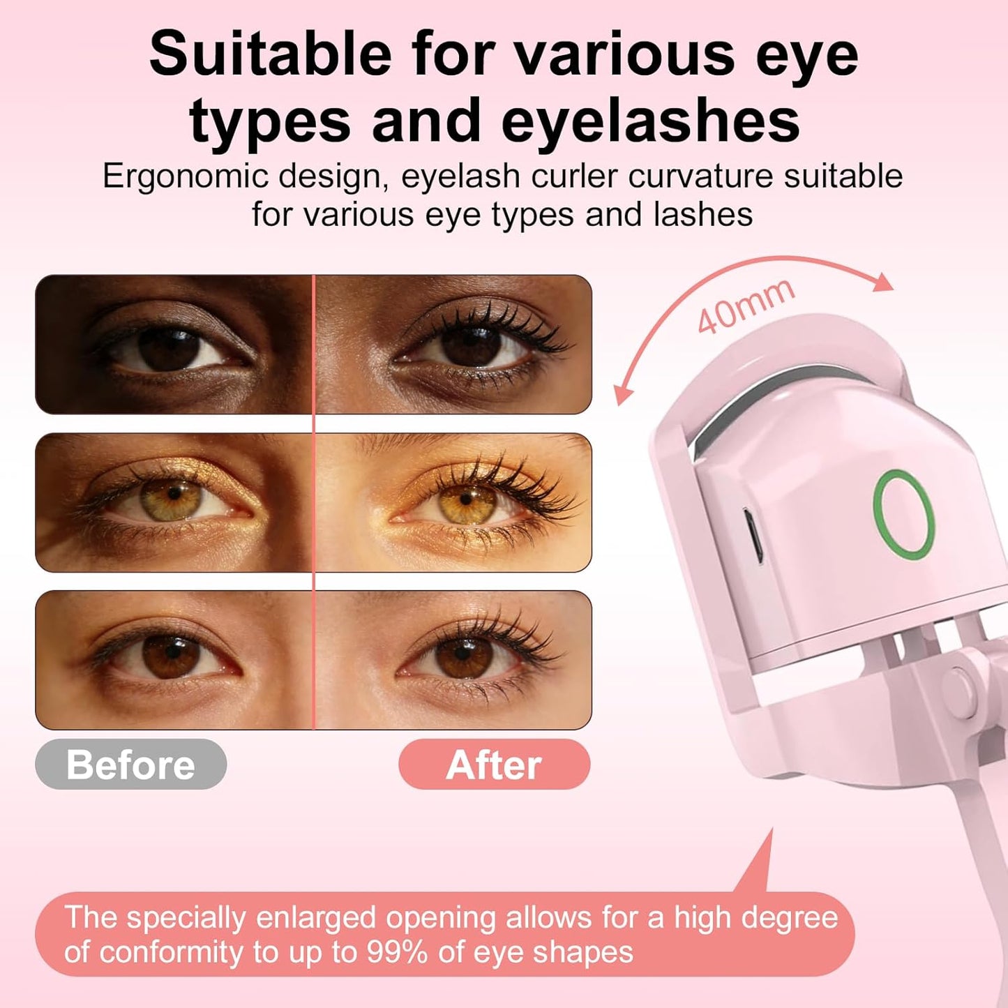 Lux Zenith® Heated Eyelash Curler