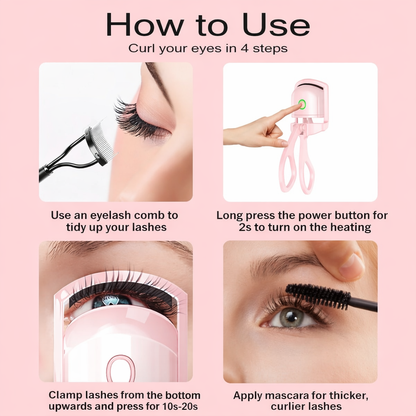 Lux Zenith® Heated Eyelash Curler